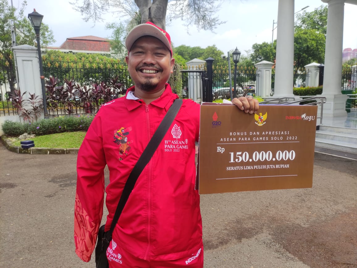Bonus Asean Para Games ke-11 Cair, Para Atlet Ucapkan Terima Kasih kepada Presiden Jokowi dan Menpora Amali