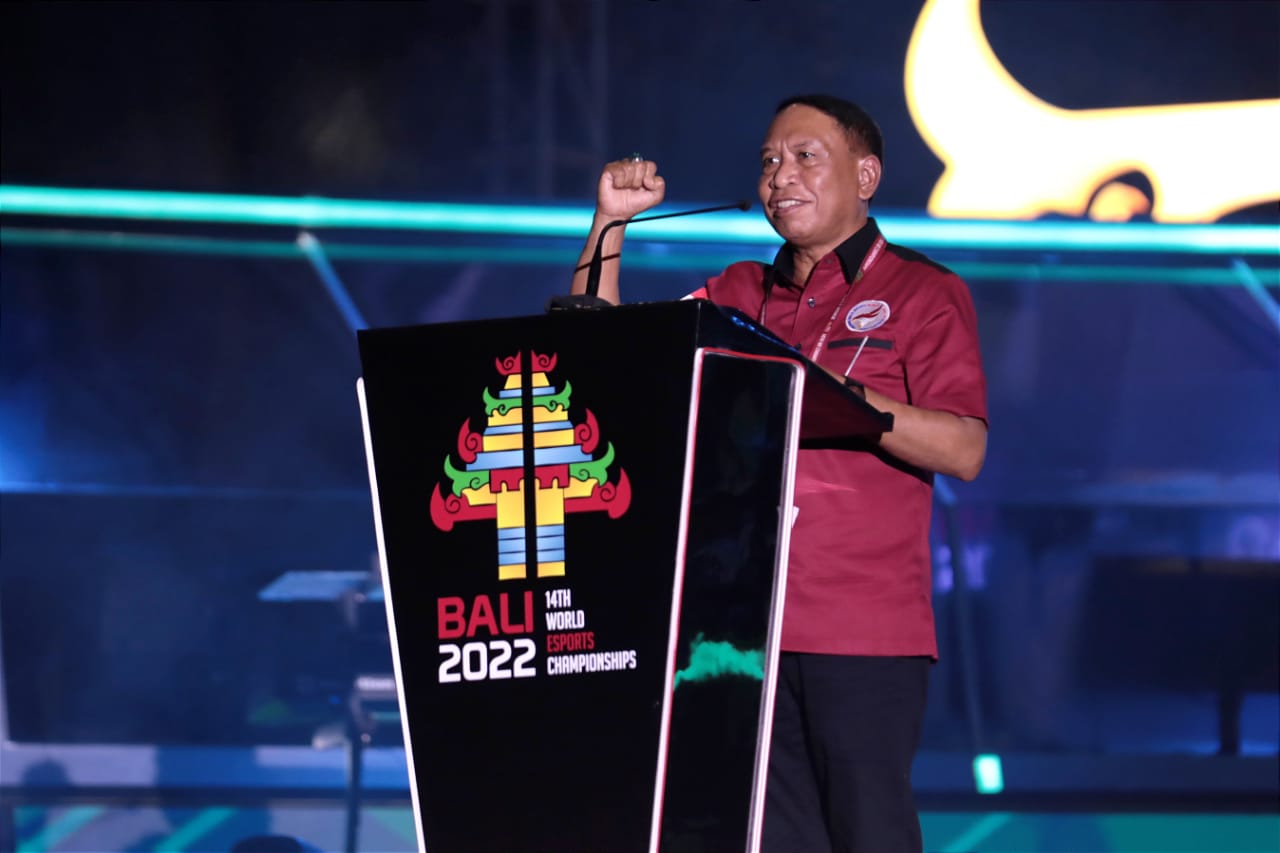 Diikuti 105 Negara, Menpora Amali Harap Atlet Indonesia Bisa Berprestasi di Ajang Kejuaraan Dunia Esport ke-14 Tahun 2022