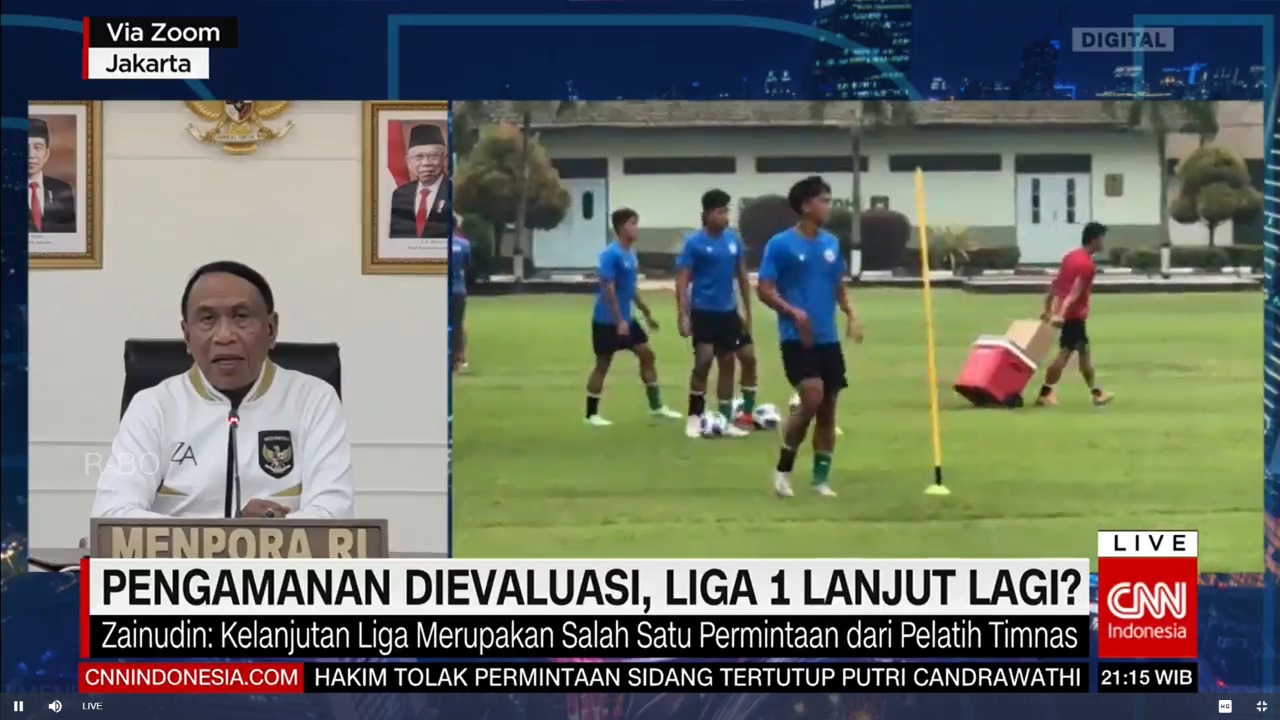 Menpora Amali Tegaskan Kembali Bergulirnya Liga 1 Sudah Libatkan Pemilik Klub dan Untuk Kepentingan Timnas Indonesia