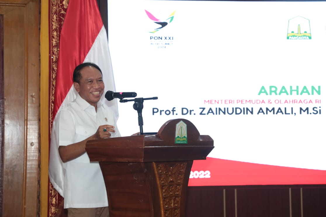 Agar Gaung PON ke-21 Tahun 2024 Terasa, Menpora Amali Minta Aceh-Sumut Adakan Launching Maskot dan Hitung Mundur