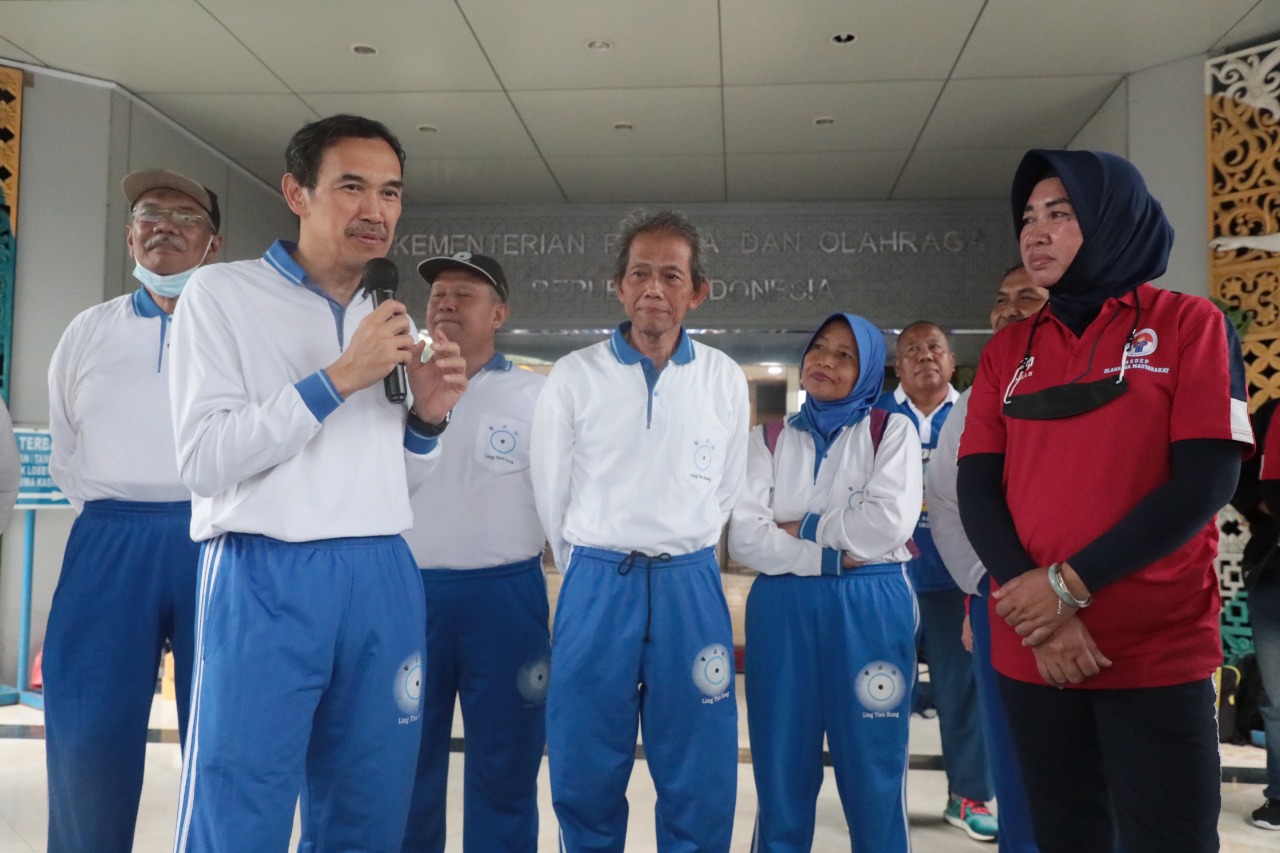 Komunitas Senam Ling Tien Kung Dukung Kemenpora Terus Gelorakan Olahraga di Masyarakat