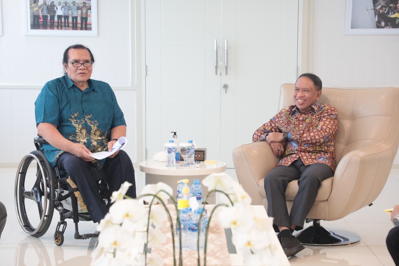 Temui Menpora Amali, Ketum NPC Indonesia Berharap SK Peparnas 2024 Segera Terbit