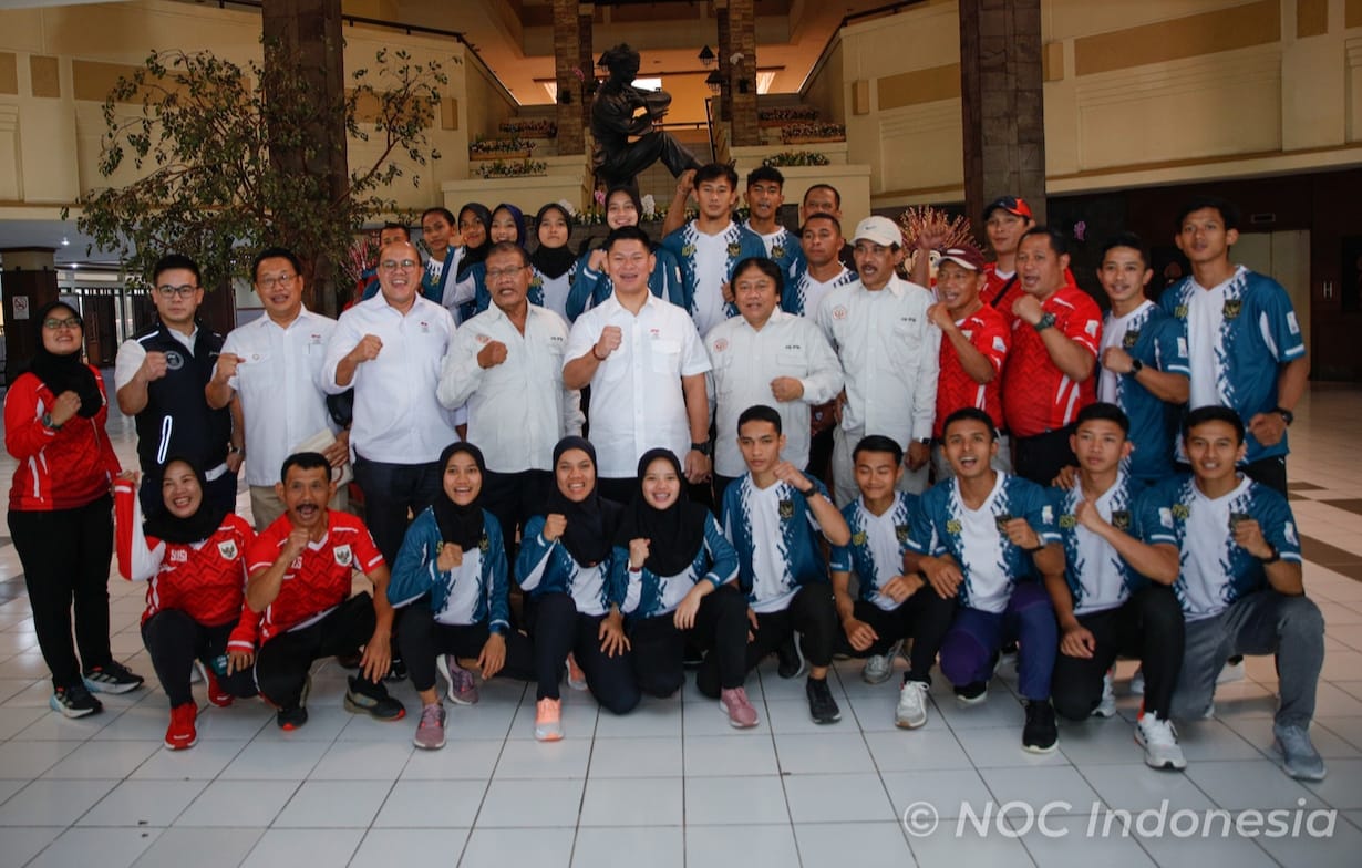 Ketua NOC Indonesia Tinjau Persiapan Pelatnas Pencak Silat dan Kun Bokator untuk SEA Games 2023 Kamboja