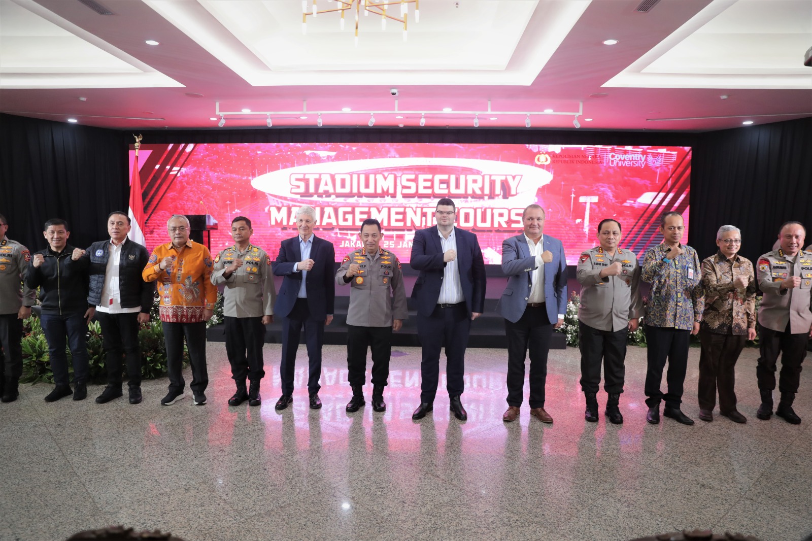 Kemenpora Dukung Polri Menyelenggarakan Kursus Manajemen Pengamanan Stadion