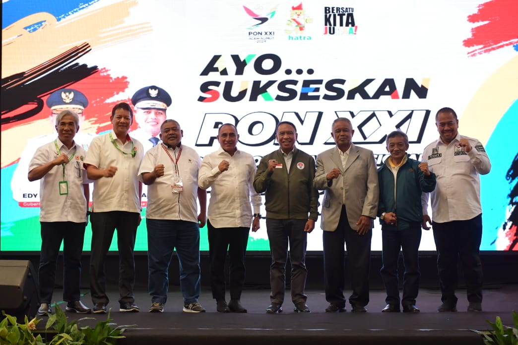 Buka Seminar Olahraga Rangkaian HPN di Medan, Menpora Amali Ajak Seluruh Elemen Sukseskan PON 2024