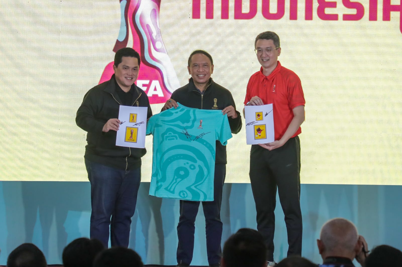 Launching Merchandise Resmi Piala Dunia U-20, Menpora Amali Harap Indonesia Bisa Menjadi Tuan Rumah yang Baik