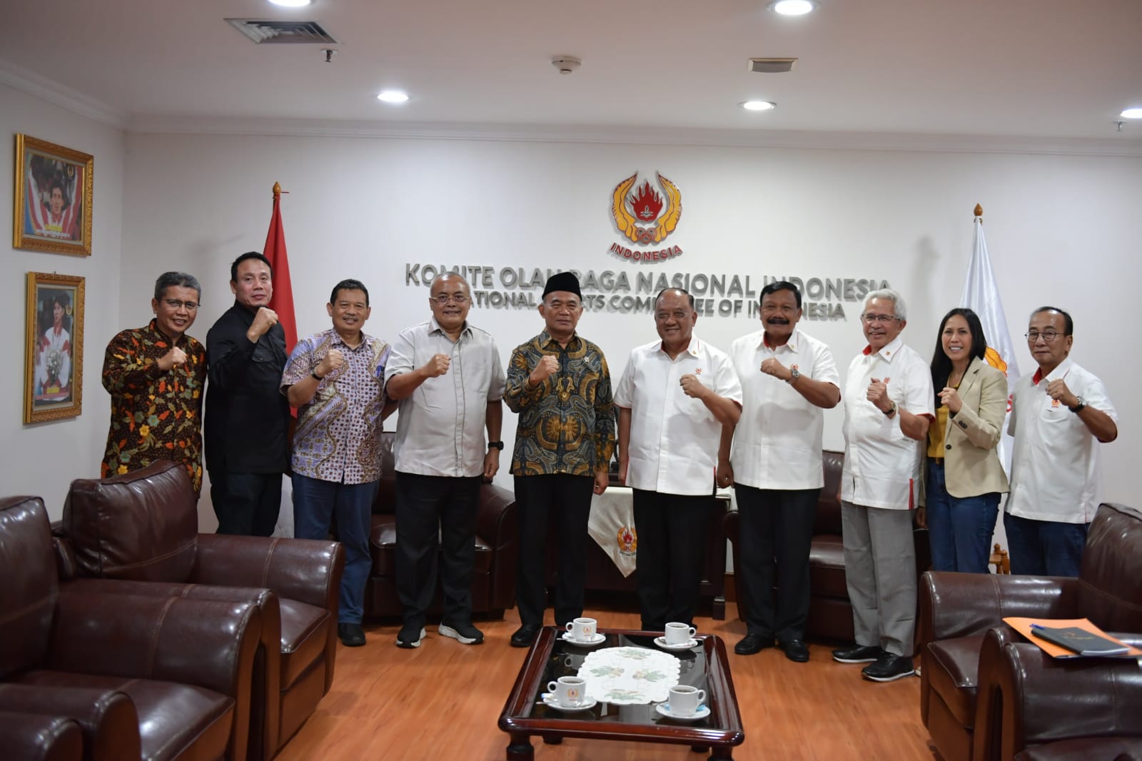 Silaturahmi dengan Pengurus KONI Pusat, Plt Menpora Bicarakan Persiapan PON 2024 Aceh-Sumut hingga Pembinaan Atlet