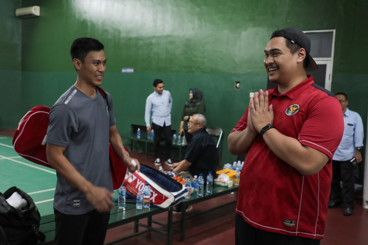 Harapan Atlet Pelatnas PBSI Kepada Menpora Dito: Semoga Prestasi Olahraga Indonesia Lebih Maju
