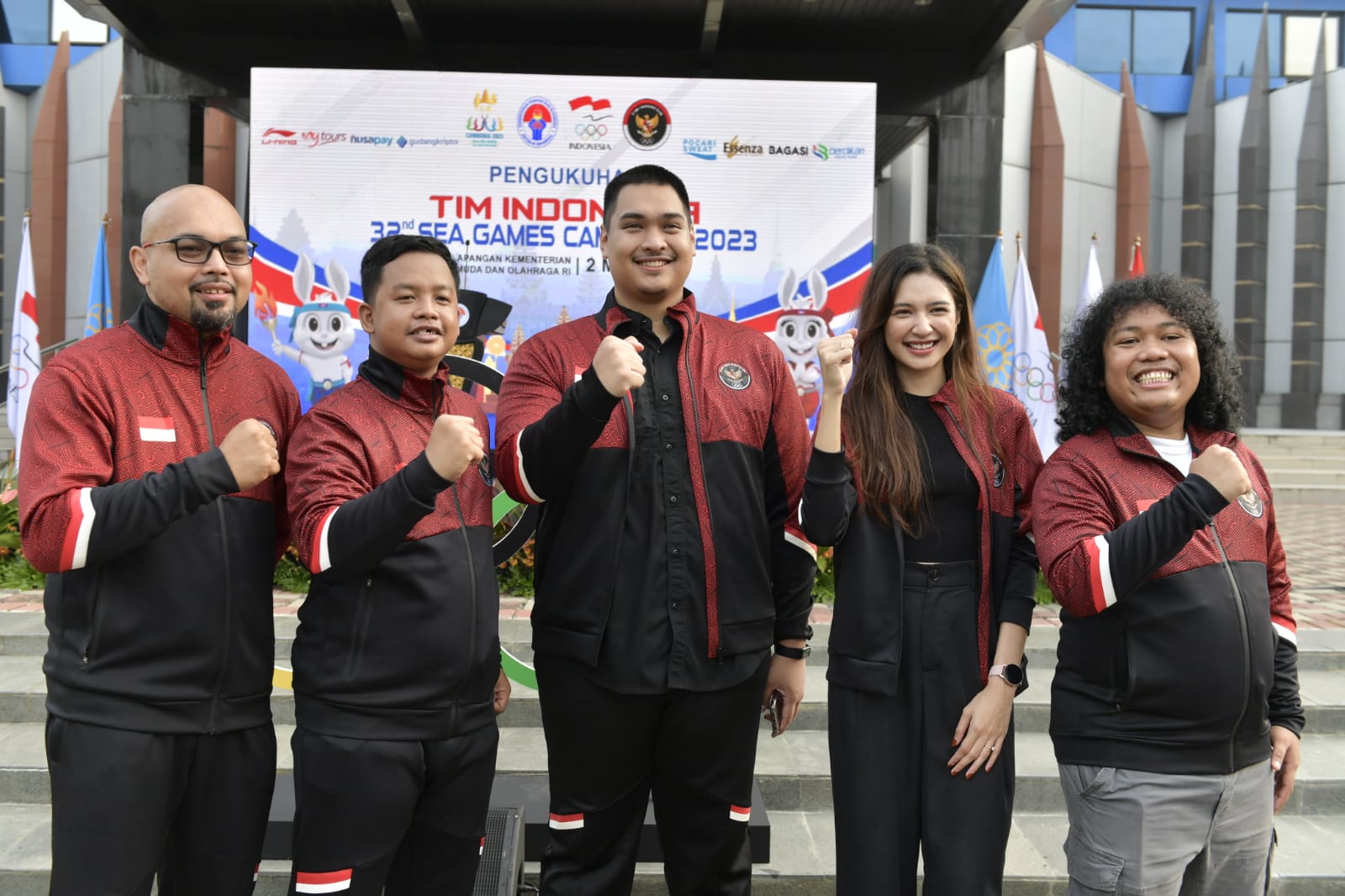 Menpora Dito Gandeng Kawan Muda Untuk Beri Semangat Atlet Indonesia di SEA Games 2023 Kamboja