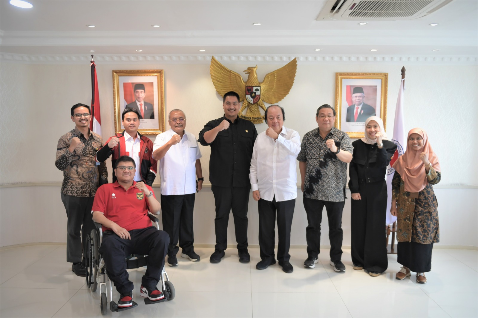 Diterima Menpora Dito, Anggota Wantimpres Dato Sri Tahir Suport Terkait Pembinaan dan Kesejahteraan Atlet Paska Berprestasi