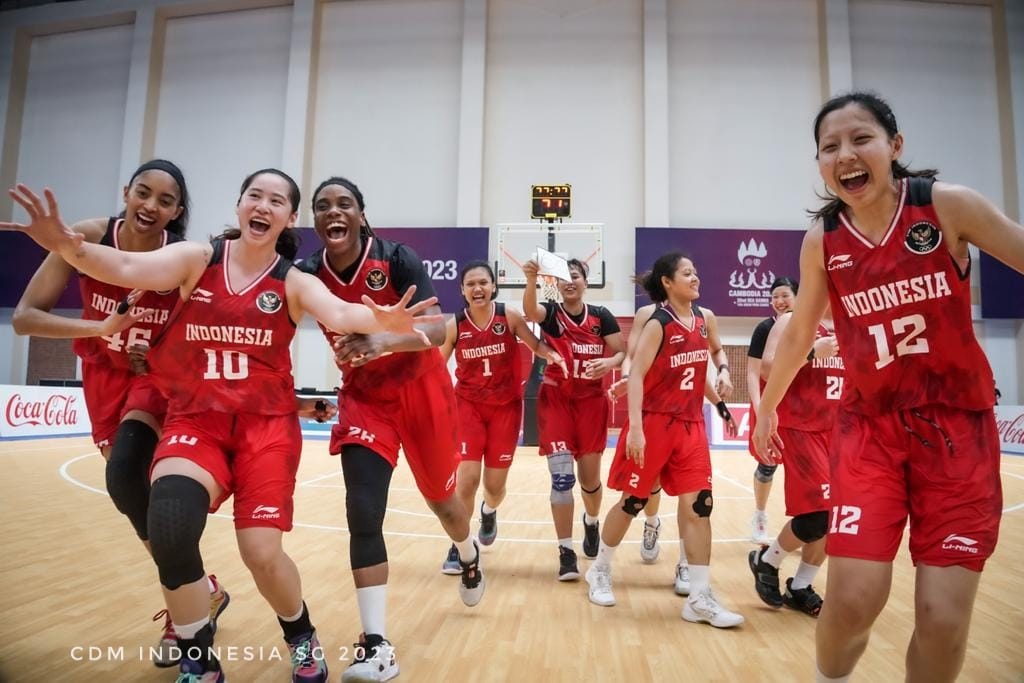 Timnas Basket Putri Raih Emas dan Ukir Sejarah di SEA Games 2023 Kamboja