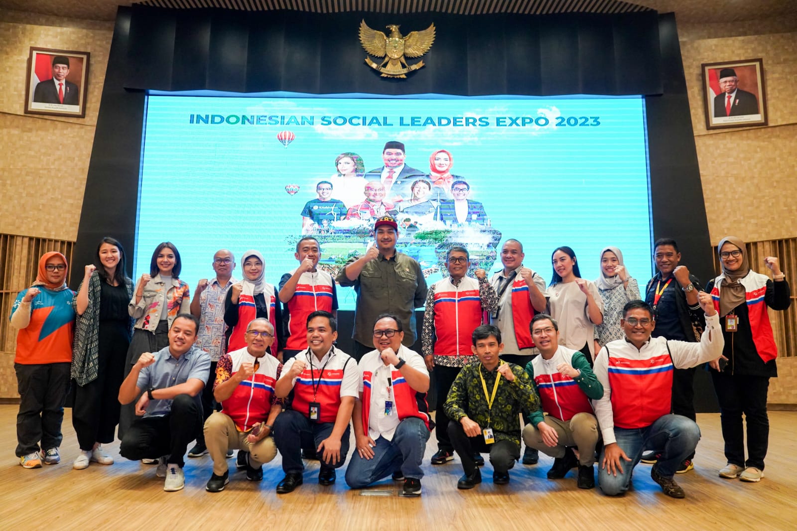 Menpora Dito Launching dan Apresiasi Indonesian Social Leaders Expo 2023 di Universitas Indonesia