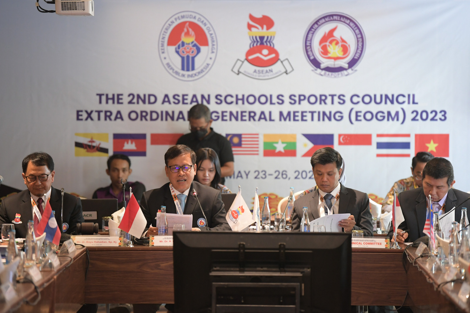 Deputi Pembudayaaan Olahraga Kemenpora Buka The 2nd ASEAN Schools Sport Council (ASSC) Extra Ordinary General Meeting 2023 di Bali