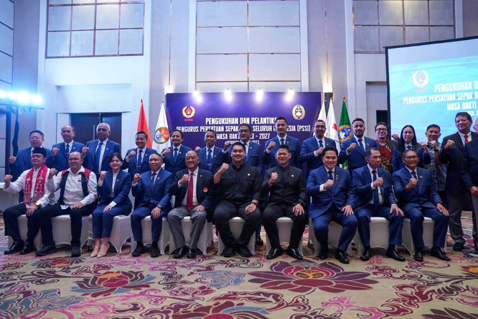 Hadir di Pelantikan Pengurus PSSI, Menpora Dito: Prestasi SEA Games 2023 Kamboja Energi Positif Sepak Bola Indonesia