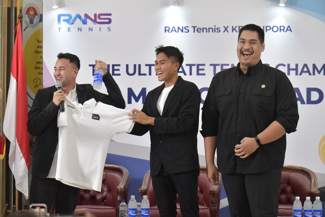 Menpora Dito Apresiasi RANS Gandeng M. Rifqi Fitriadi Kembangkan Karier Tenis untuk Harumkan Indonesia