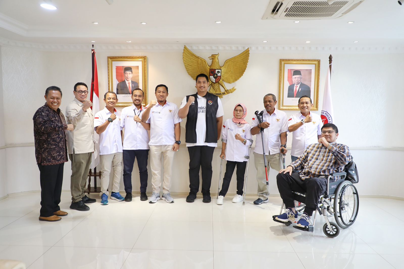Terima PSAI, Menpora Dito Dukung Sepak Bola Amputasi Terus Berkembang di Indonesia