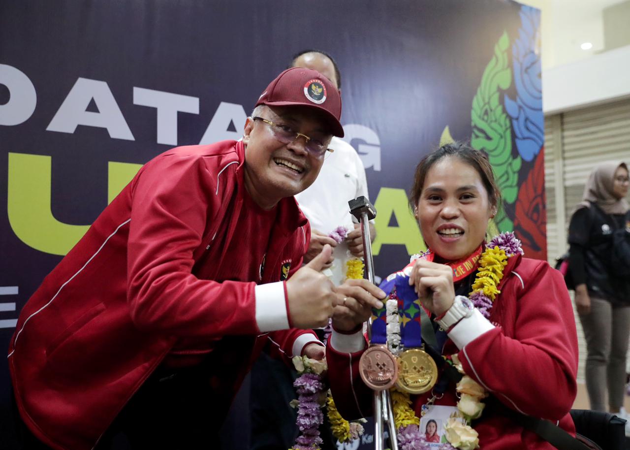 Kontingan Asean Para Games 2023 Kamboja Tiba di Indonesia, Kemenpora Sebut Bonus Atlet Setara dengan SEA Games