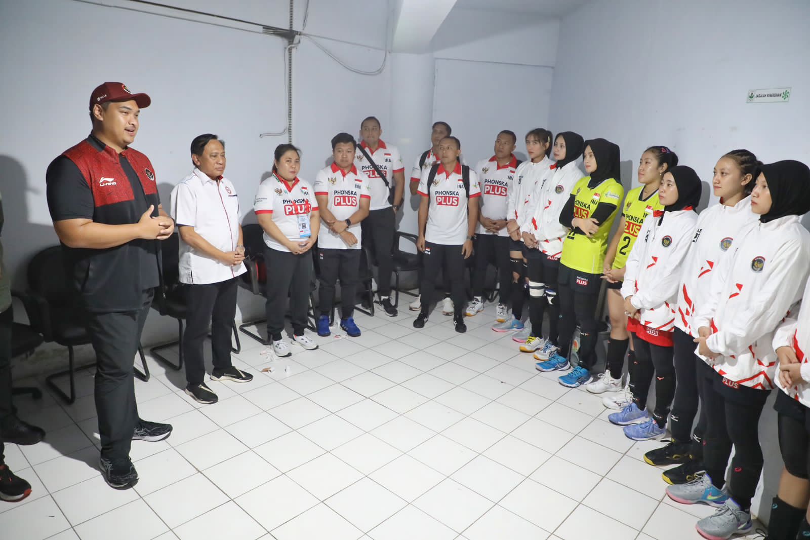 Motivasi Menpora Dito Berbuah Hasil Positif, Tim Voli Putri Indonesia Menang Mudah 3-0 Atas Macau