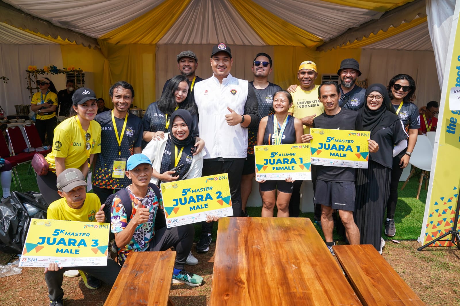 Sebagai Alumni UI, Menpora Dito Dukung Digelarnya BNI UI Half Marathon 2023 dan  Event Olahraga Lain