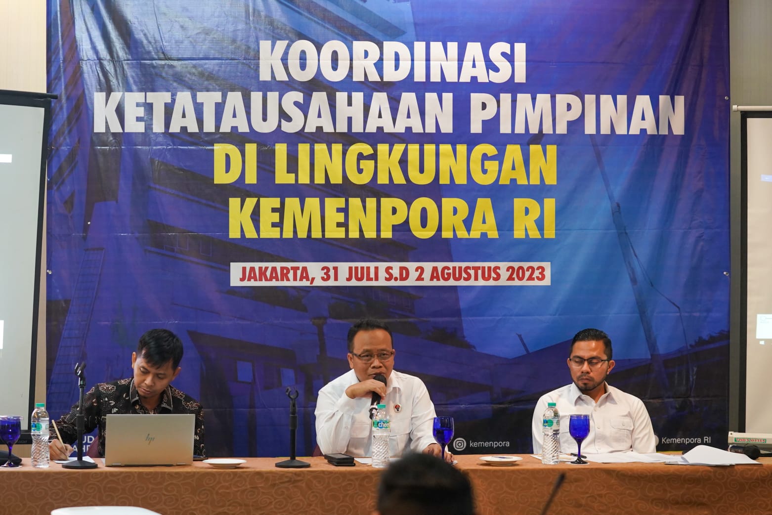 Kemenpora Perkuat Koordinasi Ketatausahaan Pimpinan