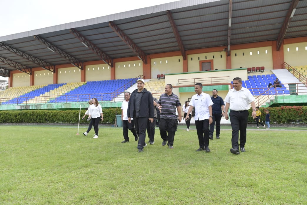 Menpora Dito Nilai Progres Pembangunan Venue PON 2024 di Sumut Baik