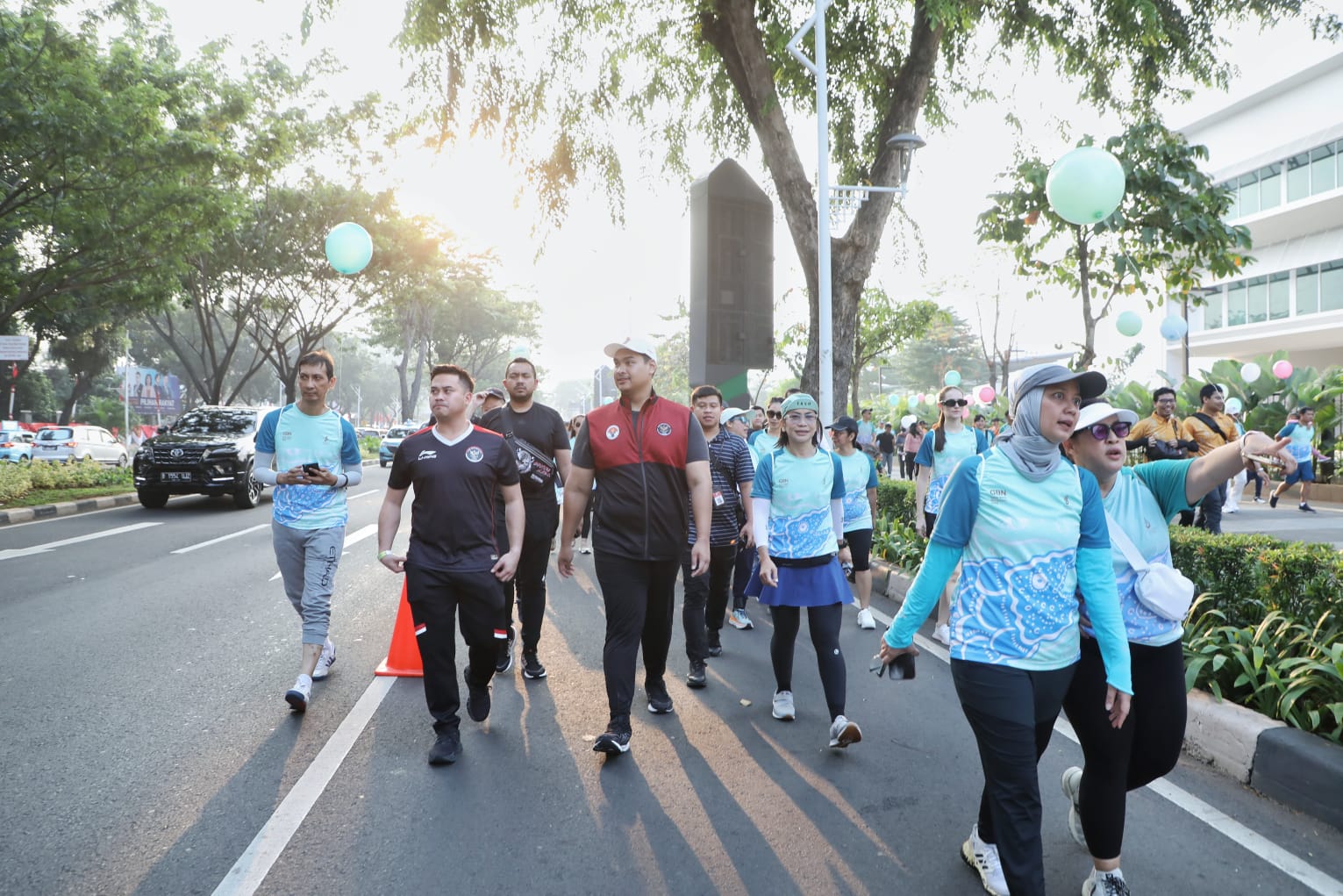 Lepas 5K Fun Walk n Run GBN 2023, Menpora Dito Bangga YBI Turut Promosikan Hidup Sehat Dengan Berolahraga