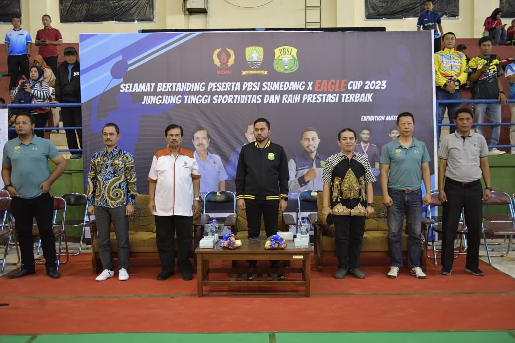 Bina Calon Atlet Bulu Tangkis, Kemenpora Dukung PBSI Sumedang x Eagle Cup 2023