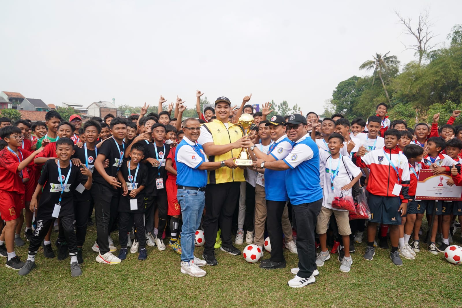 Menpora Dito Sambut Baik Turnamen Sepak Bola U-13 Piala Menpora yang Digelar Apsumsi Untuk Proses Pembinaan