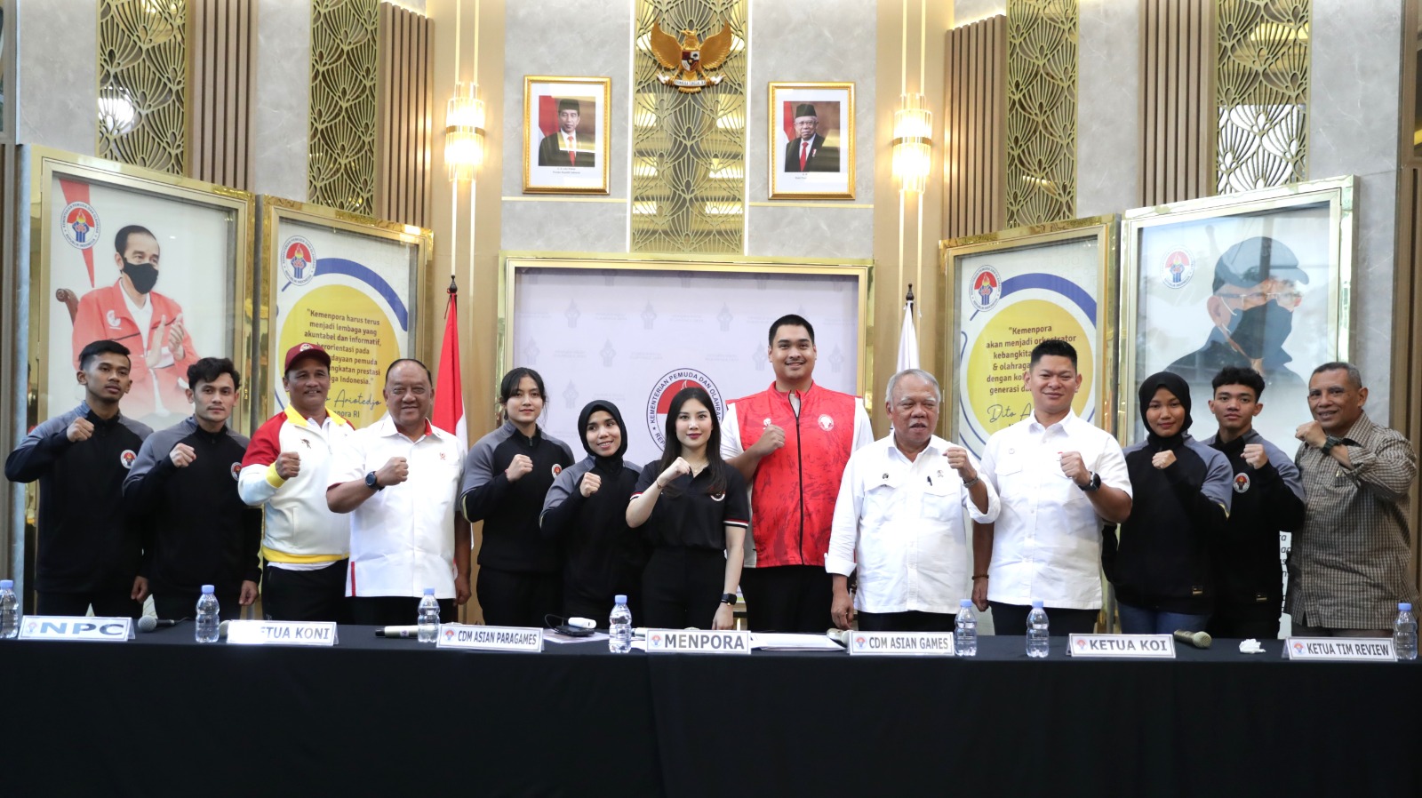 Menpora Dito Umumkan Indonesia Ikuti 31 Cabor Asian Games 2023 dan 12 Cabor Asian Para Games 2023