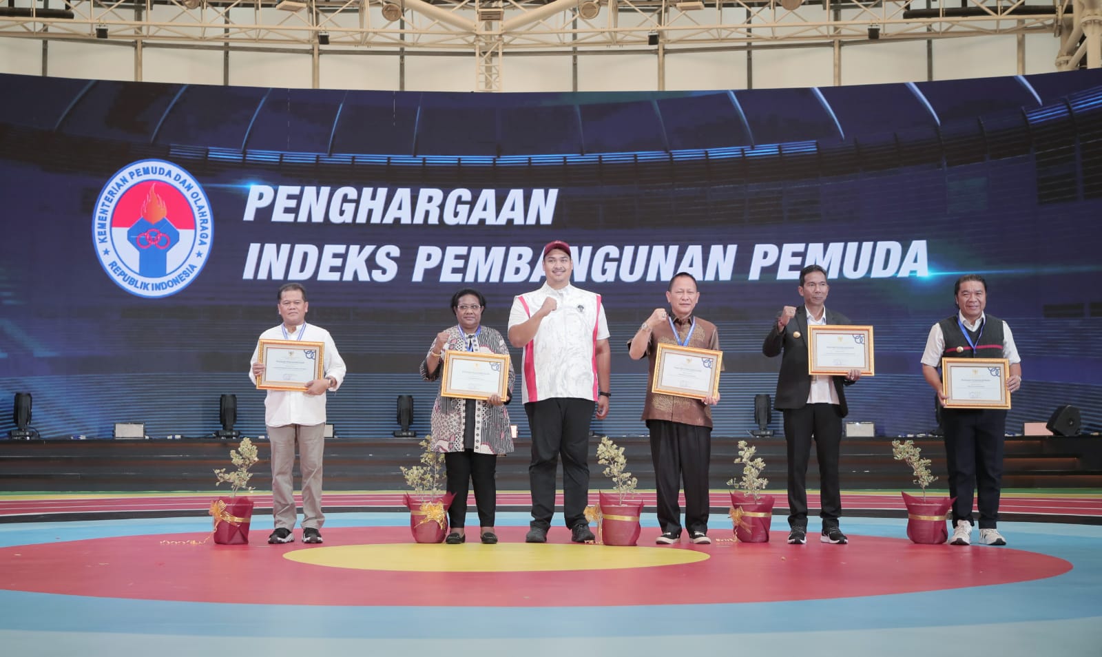 Launching IPP Pada Acara Rakornas Pemuda dan Olahraga 2023, Menpora Dito Beri Penghargaan Kepada Provinsi dengan IPP Tertinggi