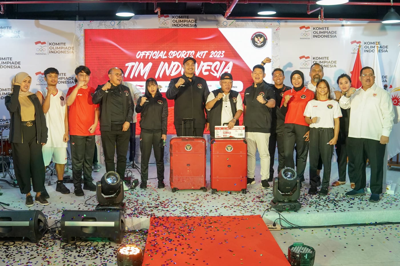 Launching Jersey Tim Indonesia Untuk Asian Games Hangzhou 2022, Menpora Dito: Jersey Ini Bawa Semangat dan Energi Baru