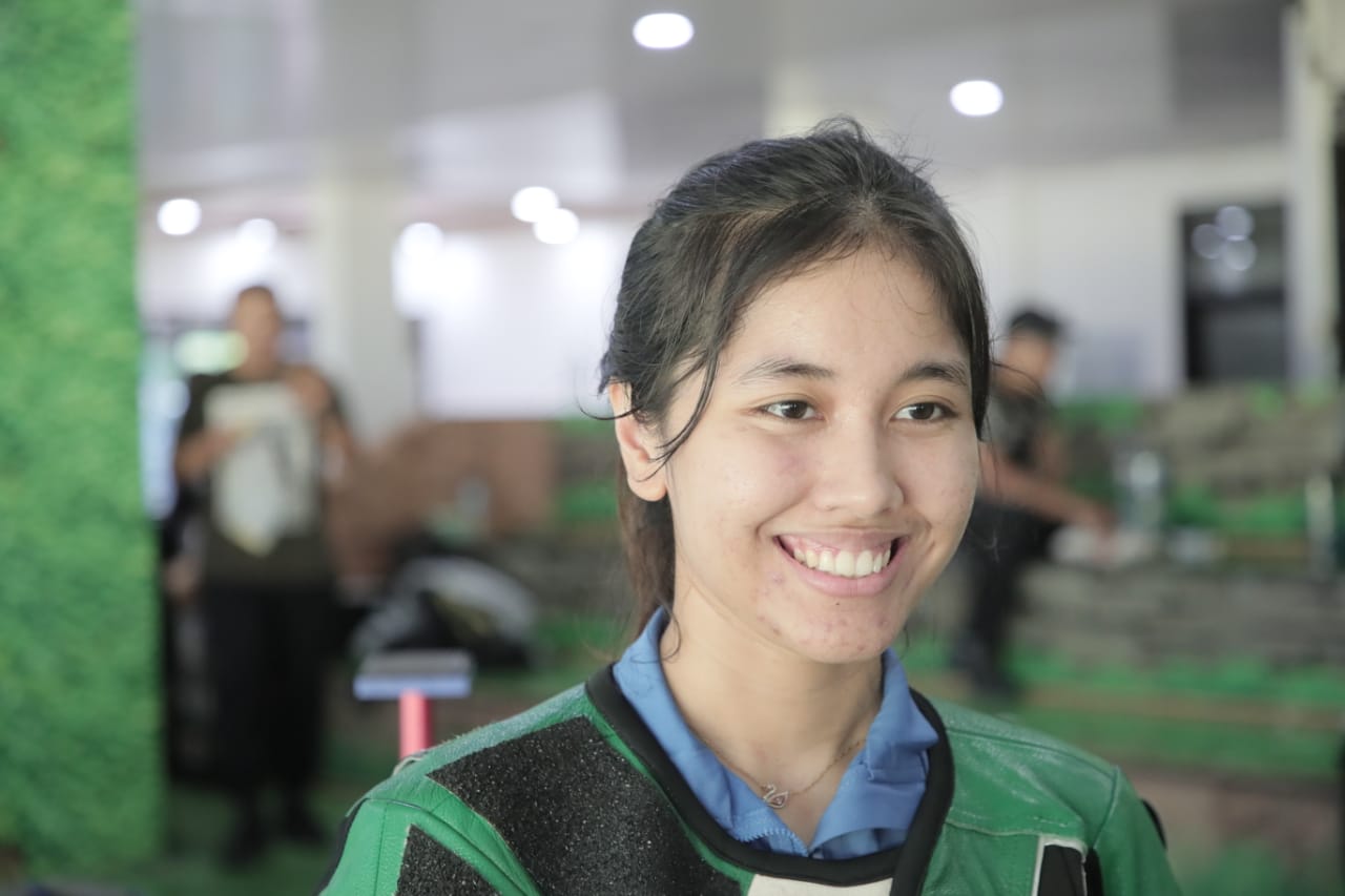 Shooter Vidya Rafika's ambition is to win gold at Hangzhou 2023 Asian Games