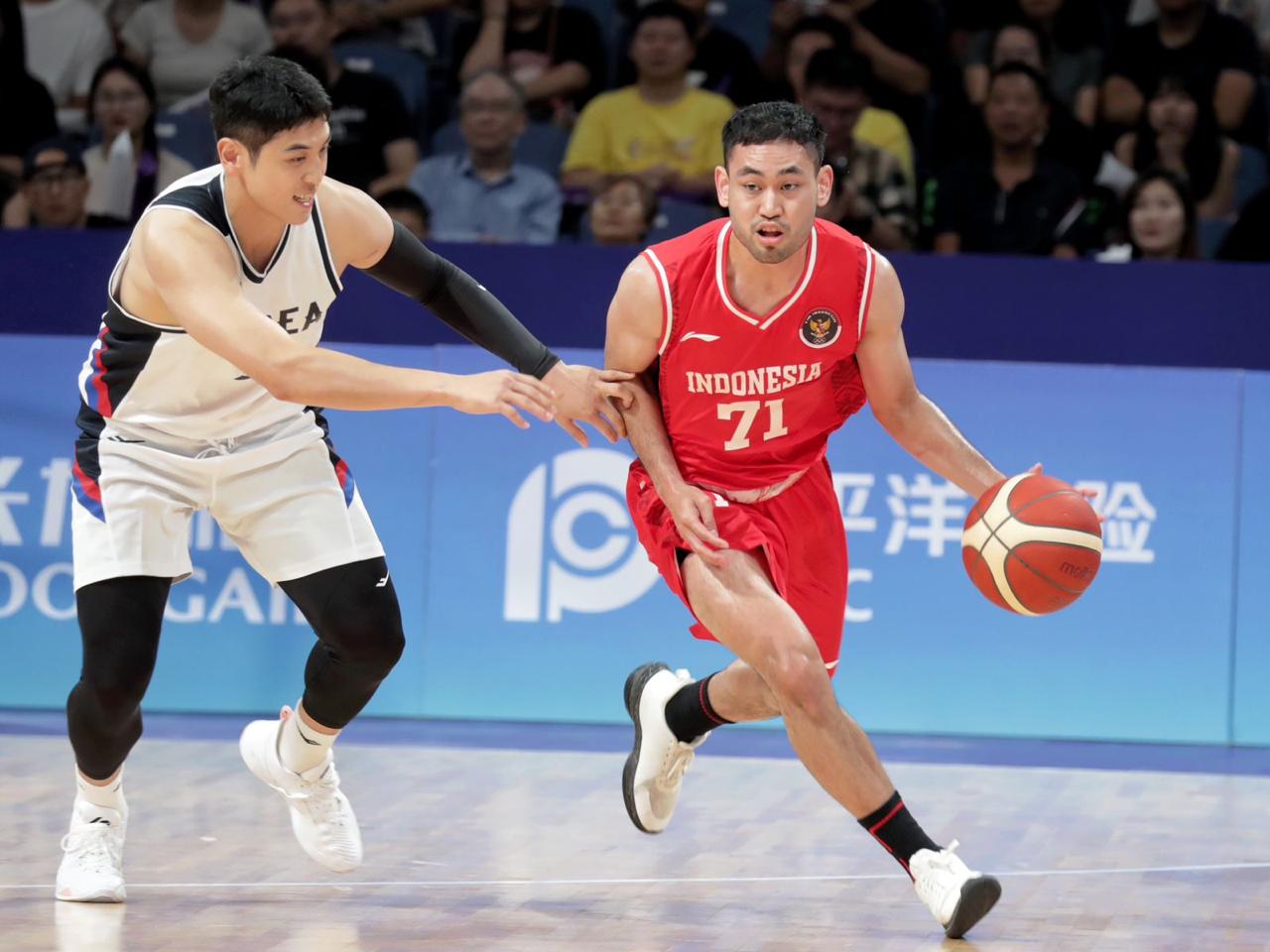 Tim Basket Indonesia Menyerah 95-55 Atas Korsel di Laga Perdana Asian Games 2022 Hangzhou