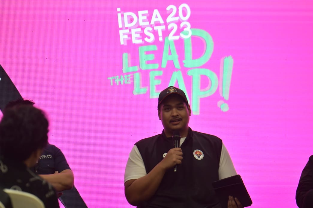 Jadi Narasumber di Talk Show Idea Fest 2023, Menpora Dito: Anak Muda Kunci Masa Depan Negara