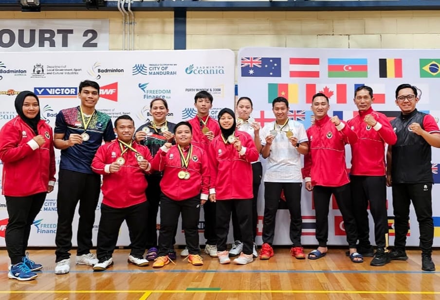 Wins 6 champions in Australia and becomes the capital of para-badminton ahead of the 2023 Asian Para Games