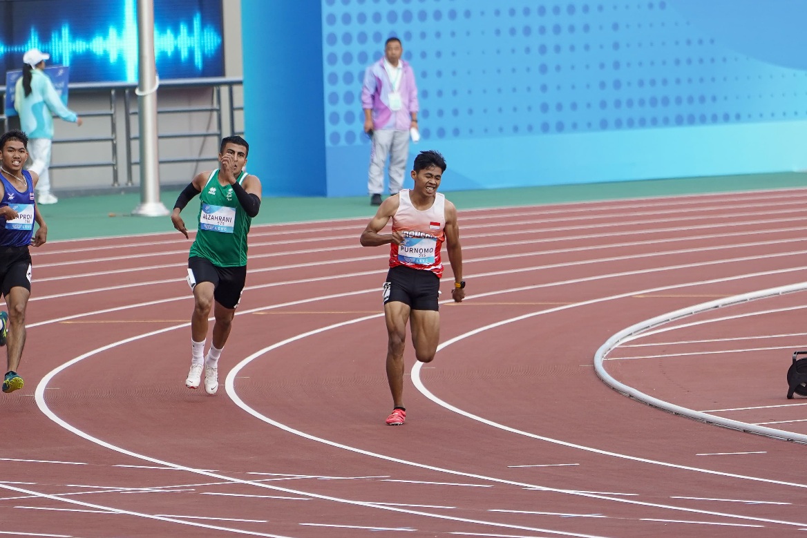 Pelari Saptoyogo Persembahkan Emas Pertama Indonesia di Asian Para Games 2022 Hangzhou