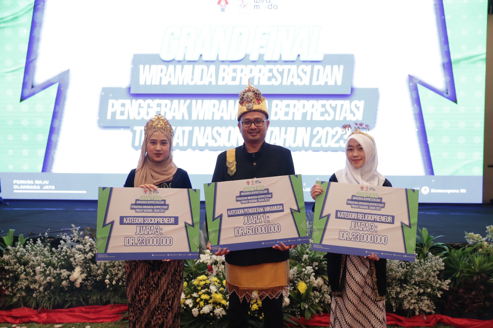 Raih Juara 1 Penggerak Wiramuda, Zainal Abidin Ucapkan Terima Kasih Atas Dukungan Kemenpora