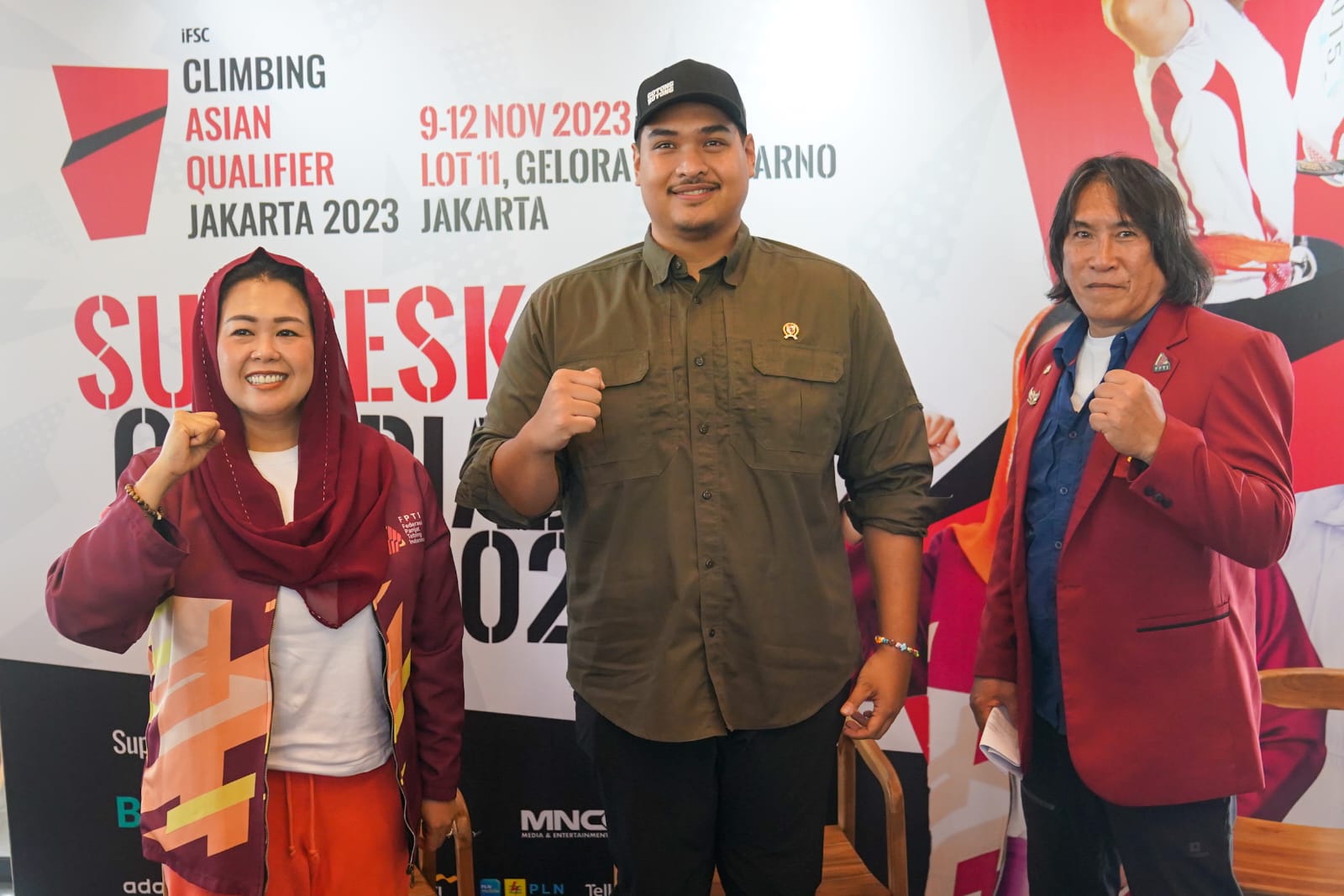 Dukung Atlet Indonesia Di IFSC Asian Qualifier 2023, Menpora Dito ...