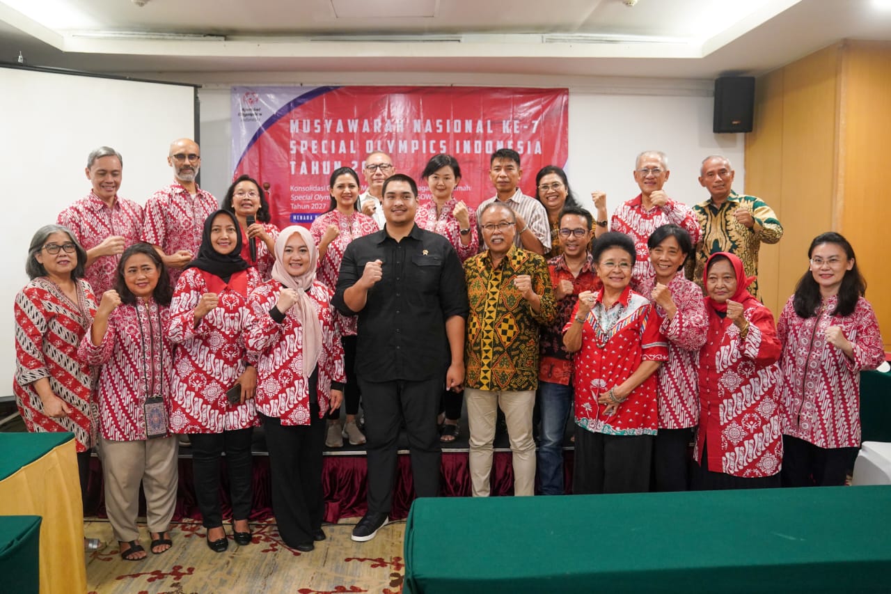 Ketum SOIna Ucapkan Terima Kasih kepada Menpora Dito yang Beri Ruang Atlet Berkebutuhan Khusus untuk Berprestasi