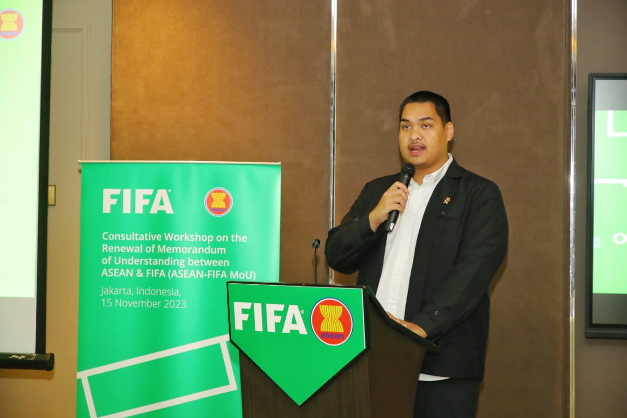 Menpora Dito Ingin Kerja Sama ASEAN dan FIFA Bisa Bentuk Masa Depan dan Tingkatkan Standar Sepak Bola ASEAN