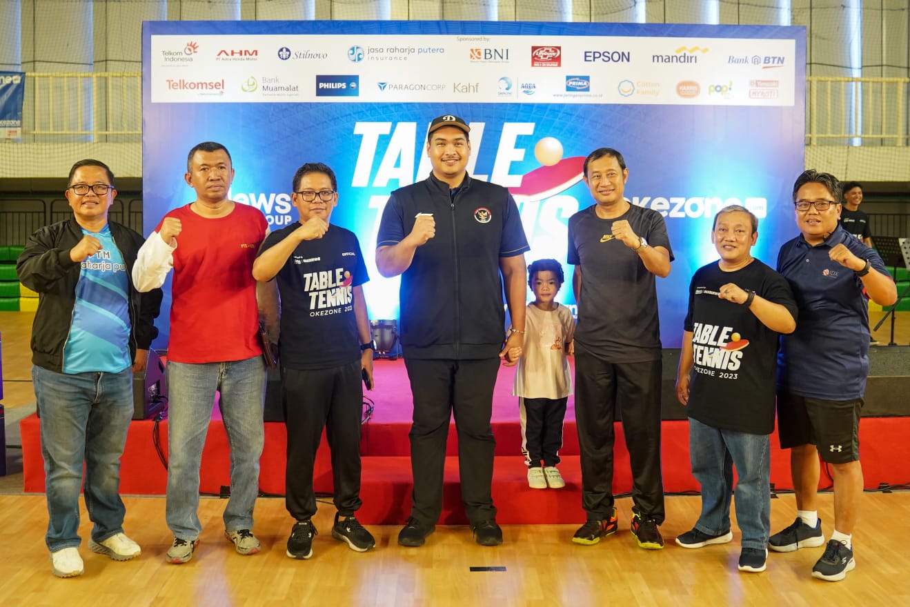 Apresiasi Table Tennis Okezone 2023, Menpora Dito Harap Tenis Meja Makin Mewabah di Indonesia