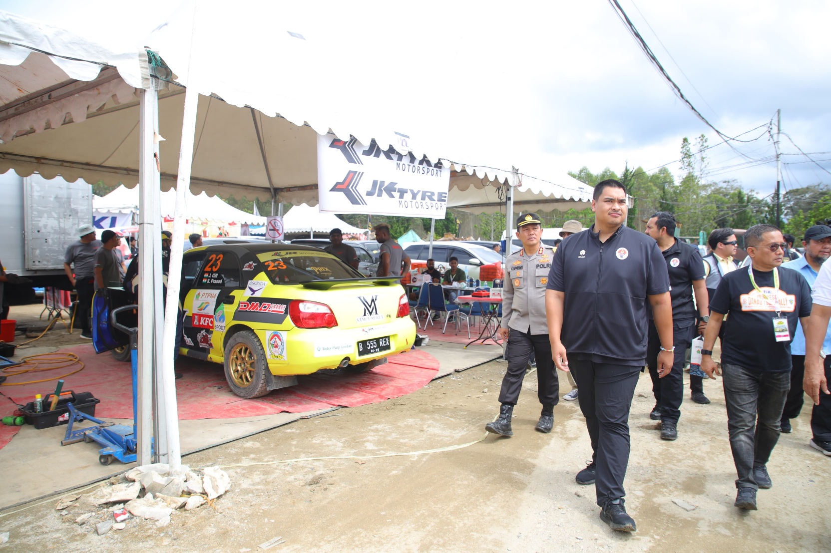 Menpora Dito Apresiasi Danau Toba Rally 2023 Diikuti Banyak Tim dari Asia Pasific