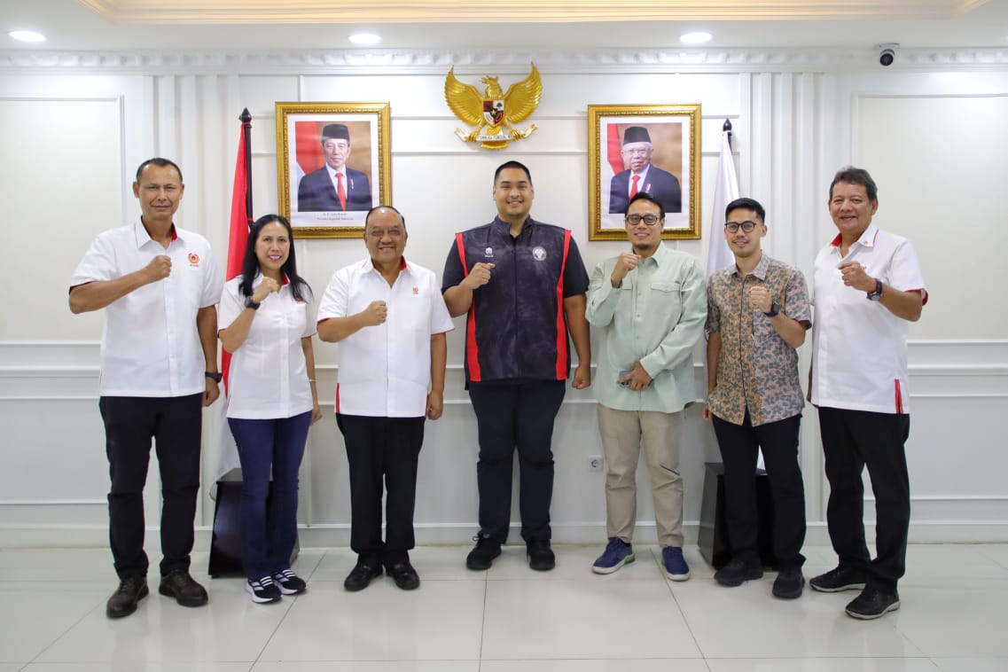 Menpora Dito Terima Paparan KONI Pusat Terkait Persiapan PON 2024 Aceh-Sumut
