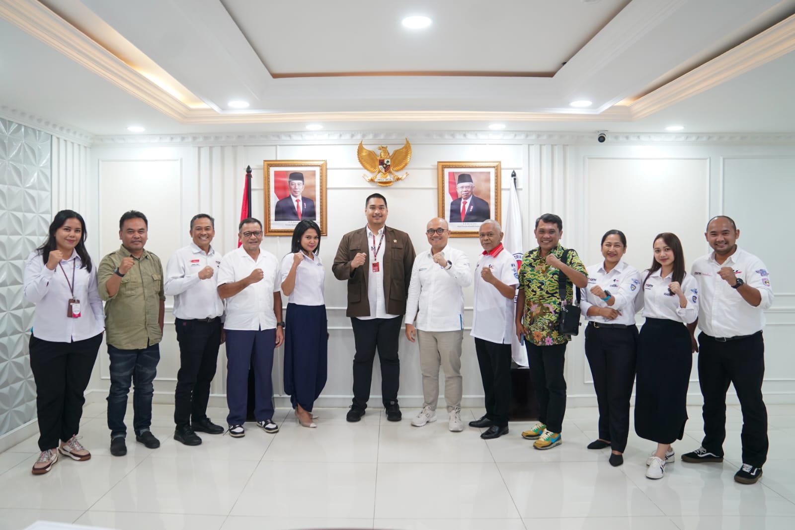 Terima Audiensi PT MGPA Nusantara Jaya, Menpora Dukung Program Pembinaan Bibit Pembalap Nasional