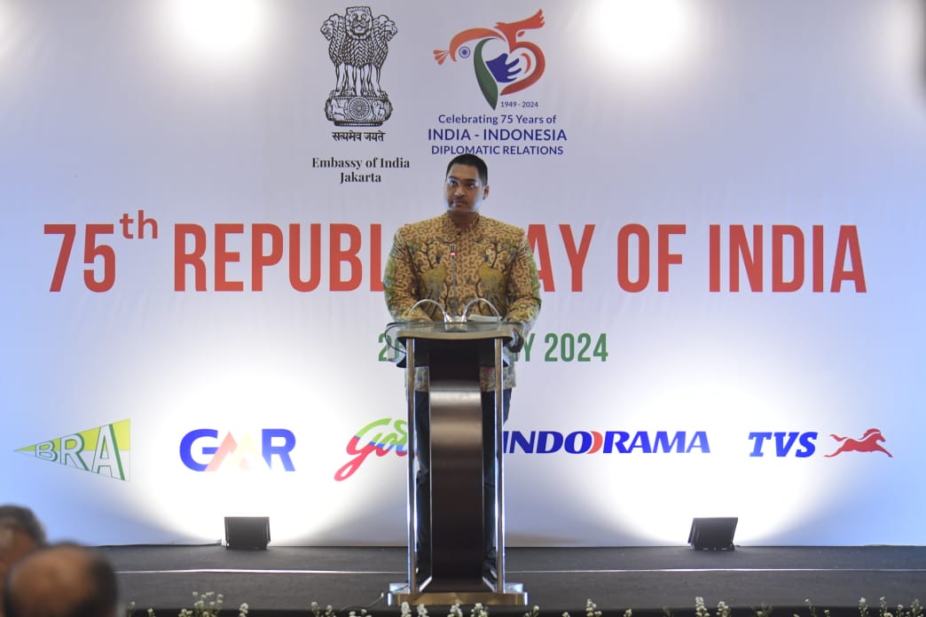 Hadiri Perayaan ke-75 Hari Republik India, Menpora Dito Harap Hubungan Bilateral dan Kerja Sama Indonesia-India Semakin Erat