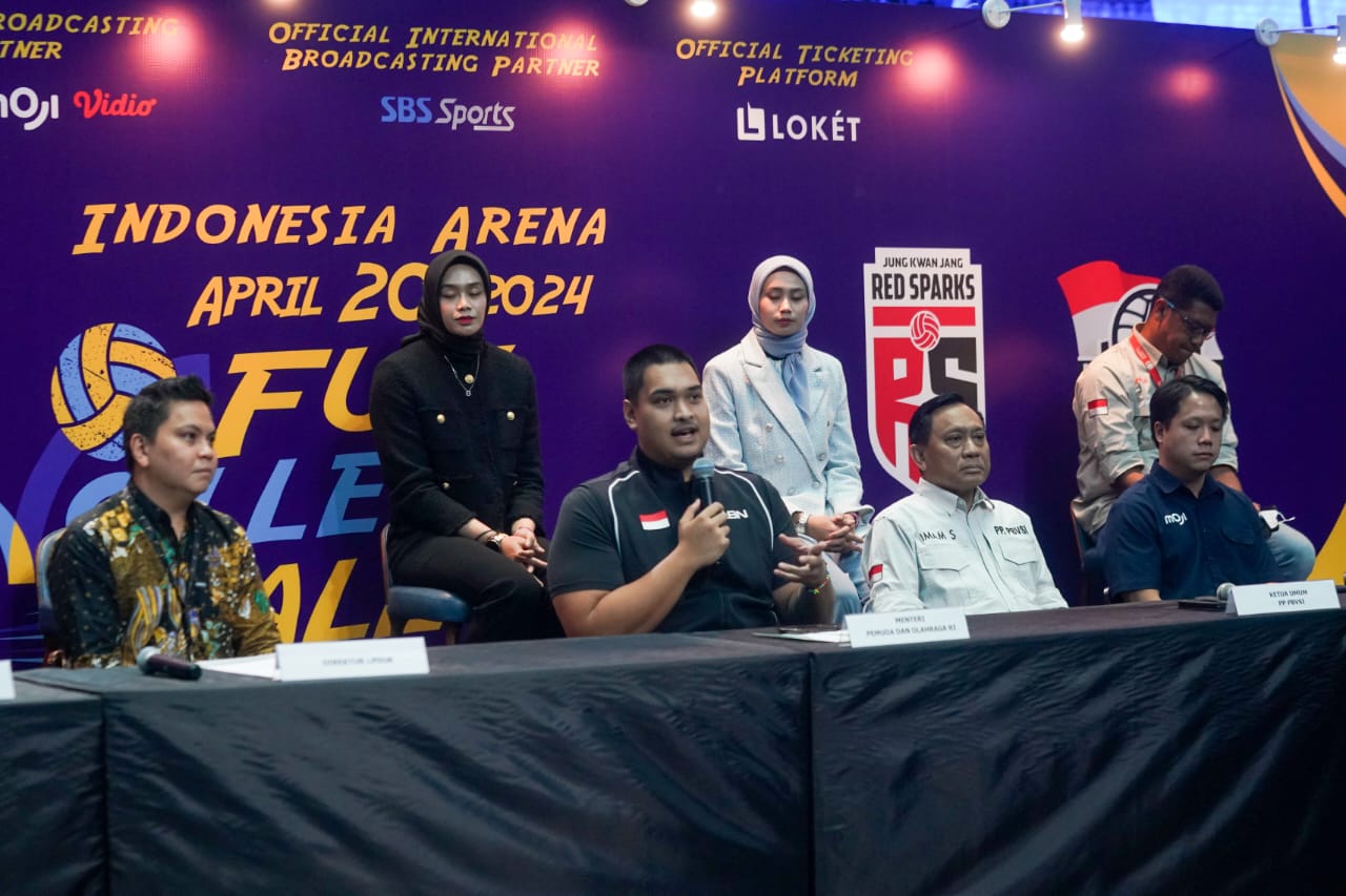 Menpora Dito Sebut Laga Red Spark Vs Indonesia All Star Akan Majukan Industri Voli Tanah Air