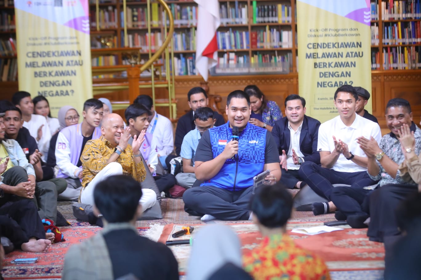 Luncurkan Diskusi Publik #KlubBerkawan, Menpora Dito Harap Bisa Lahirkan Habibie Baru untuk Masa Depan Indonesia