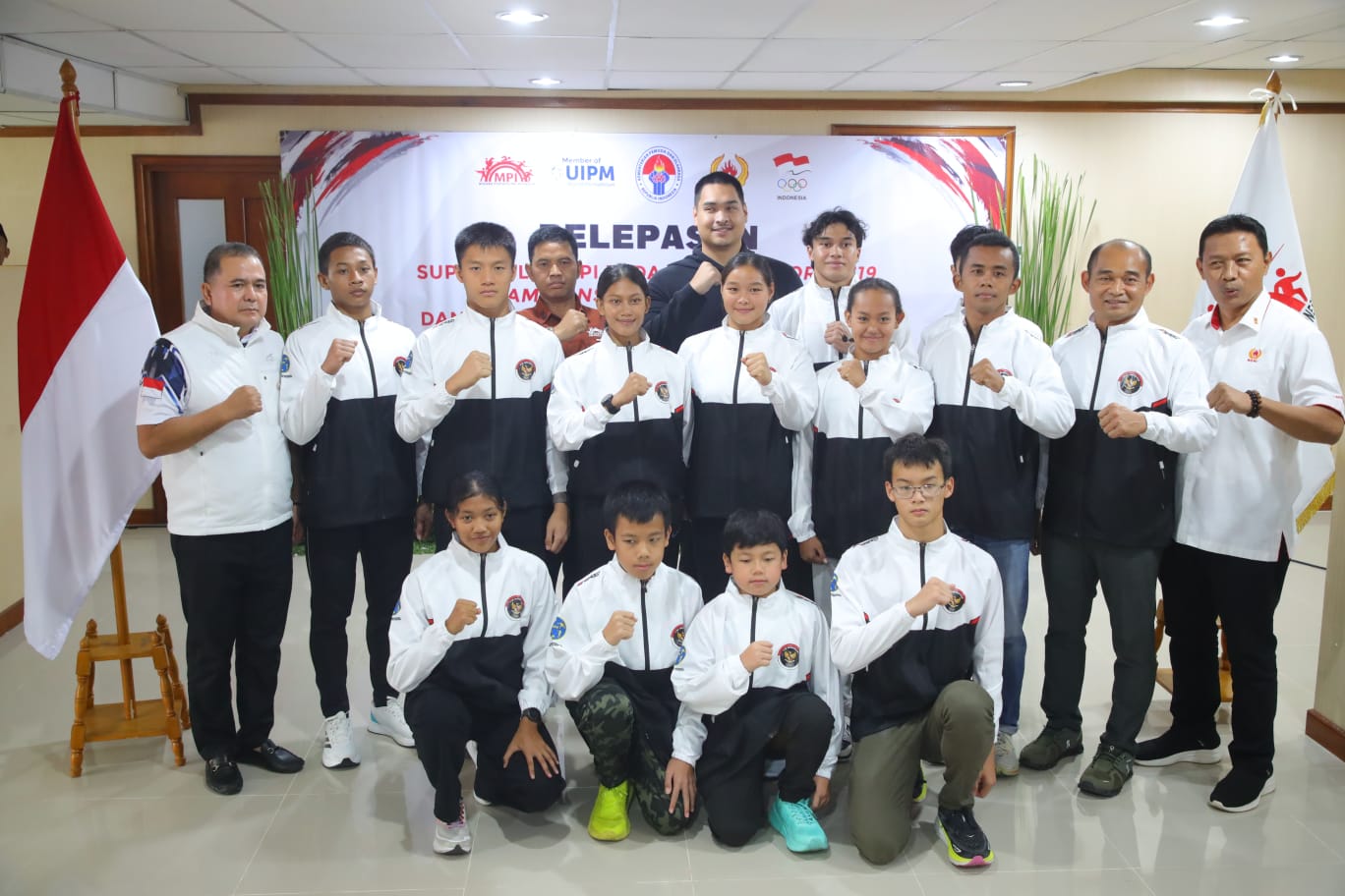 Menpora Dito Resmi Lepas Kontingen Pentathlon Indonesia ke Korea Selatan dan Thailand