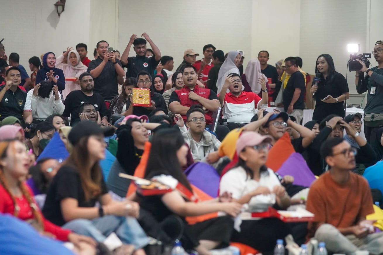 Menpora Dito: Nobar di Kemenpora Bagian Dari Mendukung Berkembangnya Ekosistem Industri Olahraga di Indonesia