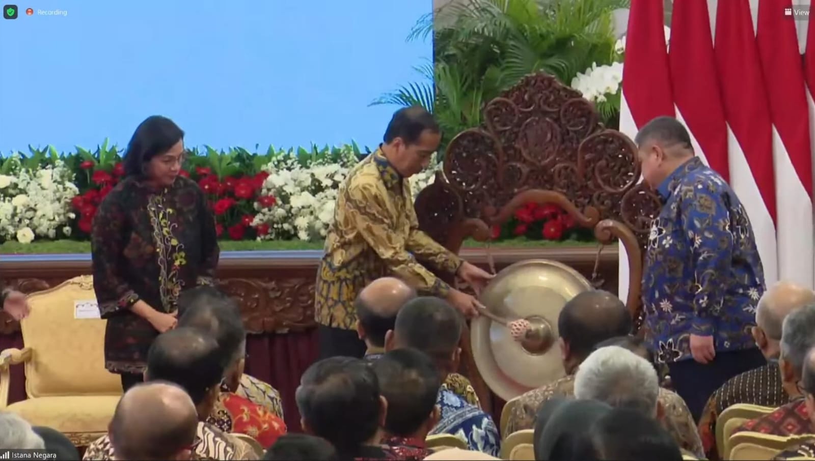 Menpora Dito Hadiri Rapat Koordinasi Pengawasan Intern Pemerintah yang Dibuka Oleh Presiden Jokowi